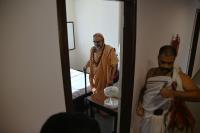 Inauguration of new guest house at Shirali by H H Swamiji (10 April 2025) (Pic Courtesy Shri Dinesh Karkal)